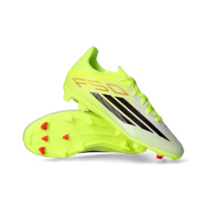Chaussures de football adidas F50 League FG Jaune pour enfant