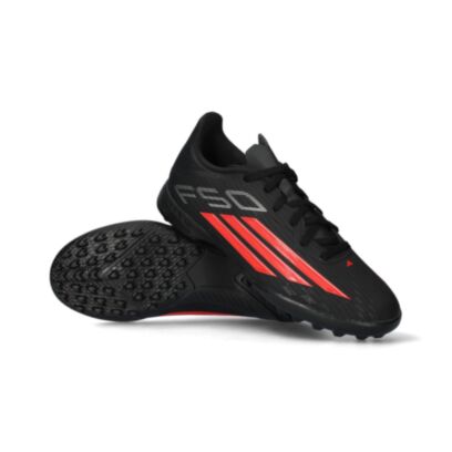 Chaussures de football adidas F50 League TF Noir pour enfant