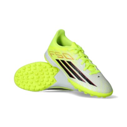 Chaussures de football adidas F50 League TF Jaune pour enfant