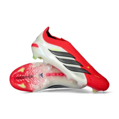 Chaussures de football adidas Predator Elite FG Rouge