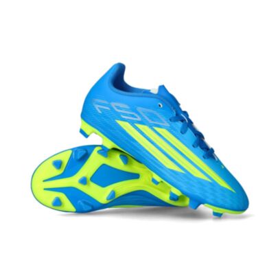 Chaussures de football adidas F50 Club FG Bleu pour enfant