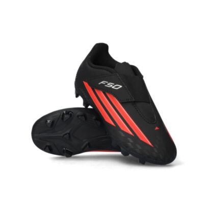 Chaussures de football adidas F50 Club FG Noir pour enfant