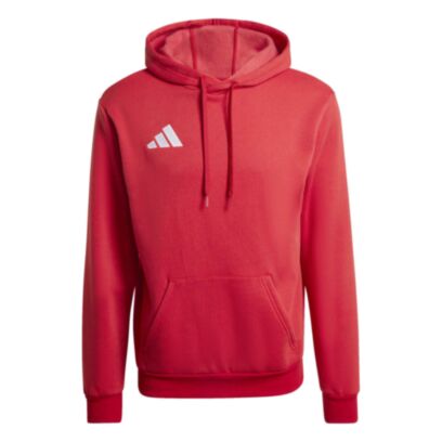 Sweat à capuche adidas Entrada 26 Rouge pour Homme
