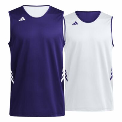 Maillot de basket adidas Everyday Pro Violet & Blanc pour homme