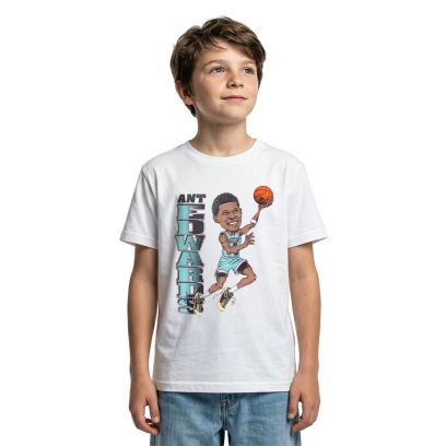 T-shirt adidas Anthony Edwards Blanc pour enfant
