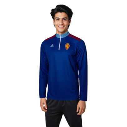 Sweat-shirt adidas Real Zaragoza Bleu