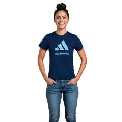 T-shirt adidas Miteam Bleu Foncé pour femme