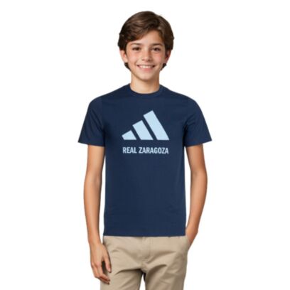 T-shirt adidas Miteam Bleu Foncé pour enfant