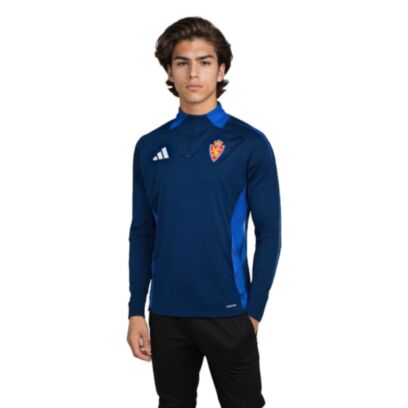 Sweat-shirt adidas Real Zaragoza Bleu