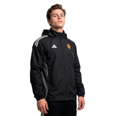 Imperméable adidas Real Zaragoza Noir pour homme