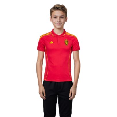 Polo adidas Real Zaragoza Rouge pour enfant