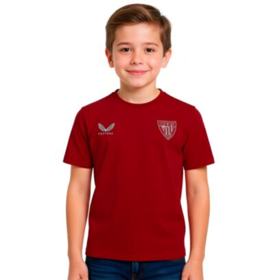 T-shirt Castore Ac Bilbao Rouge pour enfant