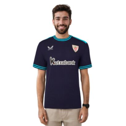 Maillot Castore Ac Bilbao Bleu Foncé