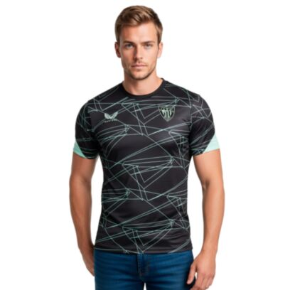 Maillot Castore Ac Bilbao Noir