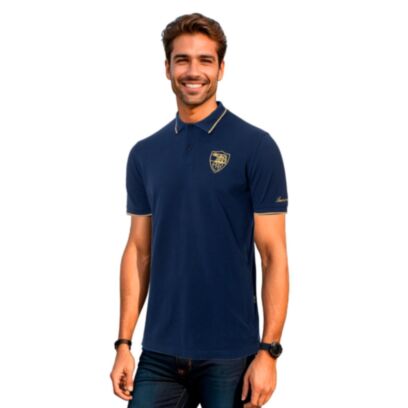Polo COPA As Roma Bleu Foncé