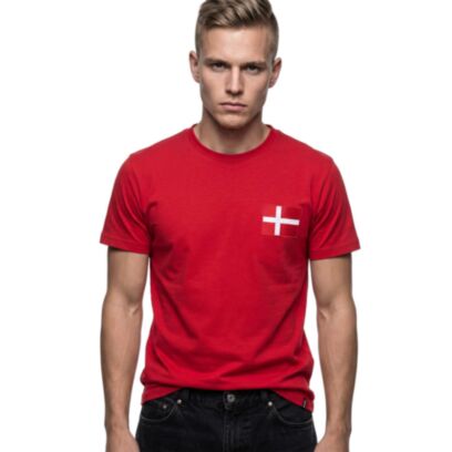 T-shirt COPA Denmark Rouge