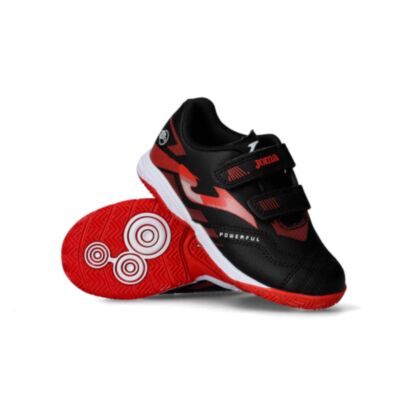Chaussures de futsal Joma Powerfull Noir pour enfant