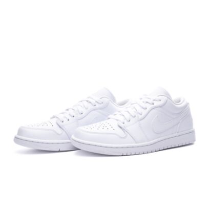 Air Jordan 1 Low - White-White-White