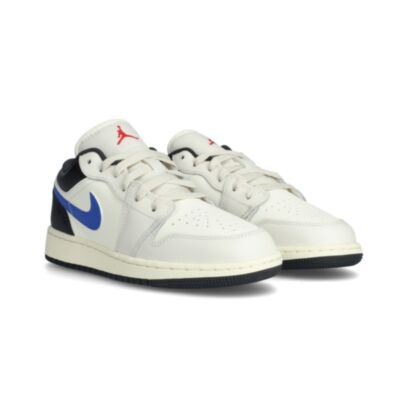 Air Jordan 1 Low Enfant - Phantom-University Red-Sail-Off Noir-Game Roy