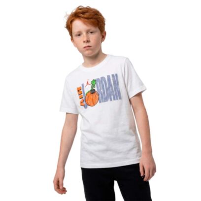 T-shirt Jordan Jumpman Blanc pour enfant