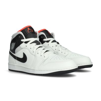 Chaussures Jordan Air Jordan 1 Mid Blanc