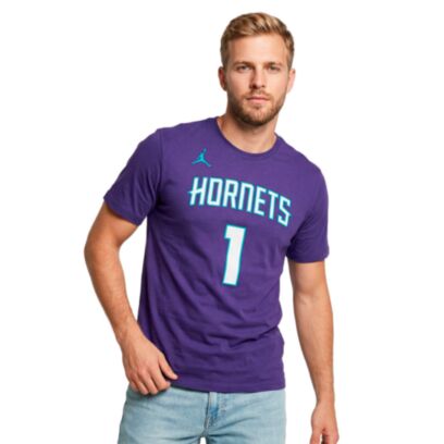 T-shirt Jordan Charlotte Hornets Violet
