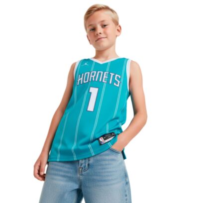 Maillot Jordan Charlotte Hornets Turquoise pour enfant