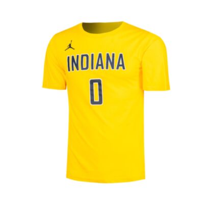 Camiseta Jordan Indiana Pacers amarilla para niño