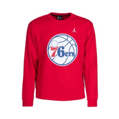 Sweat-shirt Jordan Philadelphia 76Ers Rouge pour enfant