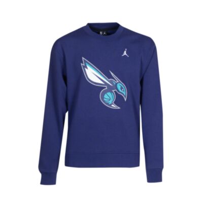 Sweat-shirt Jordan Charlotte Hornets Violet pour enfant