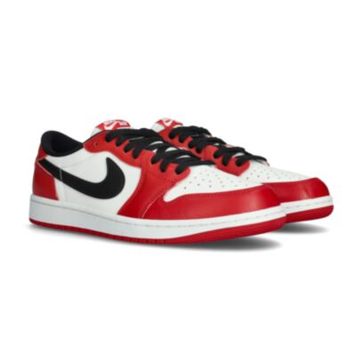 Chaussures Jordan Air Jordan 1 Retro Low OG Chicago Blanc & Rouge