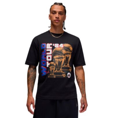 T-shirt Jordan NC World Tour Noir pour homme