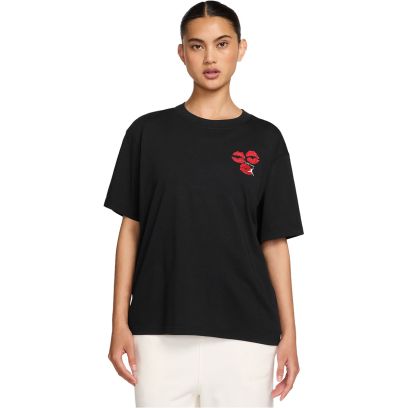 T-shirt Jordan Flight Noir pour femme