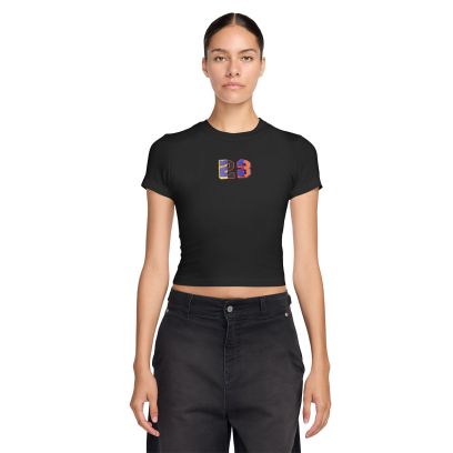 T-shirt Jordan Flight Noir pour femme