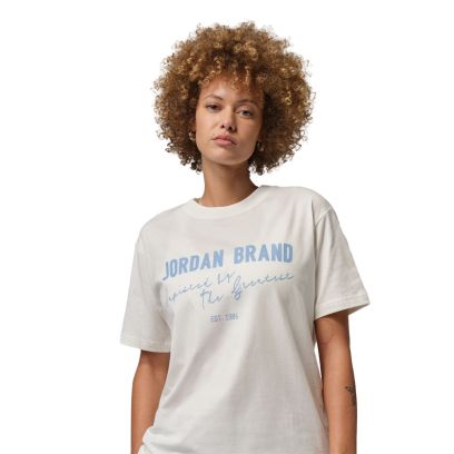 T-shirt Jordan Brooklyn Blanc pour femme