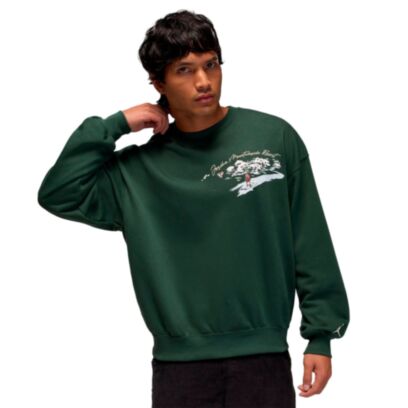 Sweat-shirt Jordan Brooklyn Essentials Vert pour homme