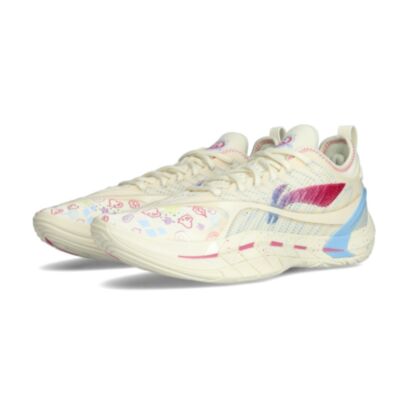 Chaussures de basket Li - ning BadFive Sniper 2 Super Blanc