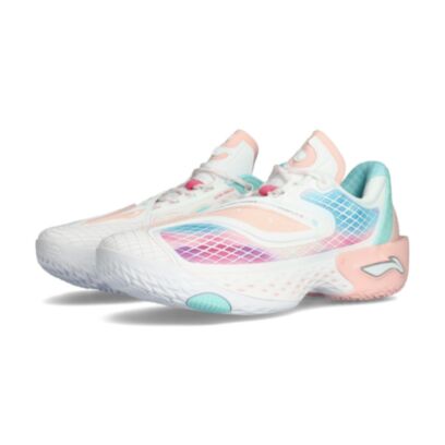 Chaussures de basket Li - ning BadFive V Low Blanc