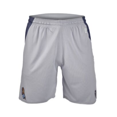 Pantalón corto Macron Real Sociedad Gris para niño