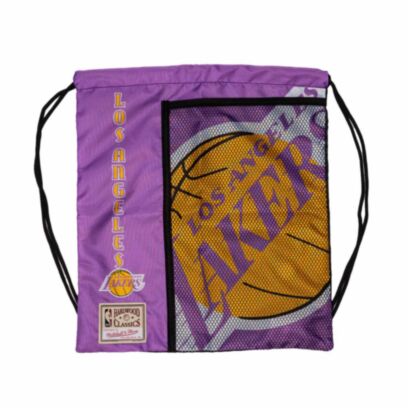 Gymsack Mitchell & Ness Los Angeles Lakers Violet