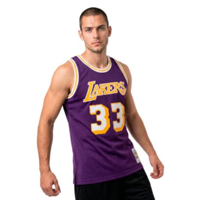Swingman Los Angeles Lakers - Kareem Abdul-Jabbar - Purple