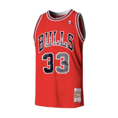 Swingman Jersey Chicago Bulls - Scottie Pippen Road 1997-98 - Red
