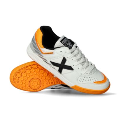 Chaussures de futsal Munich Continental V2 Blanc & Noir