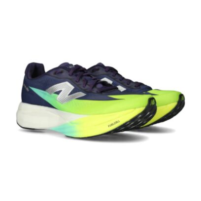 Chaussures de running New Balance Elite V5 Bleu Foncé pour homme