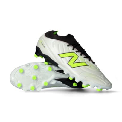Chaussures de football New Balance Tekela V5 Team FG Blanc
