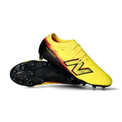 Chaussures de football New Balance Furon V8 Elite FG/MG Jaune
