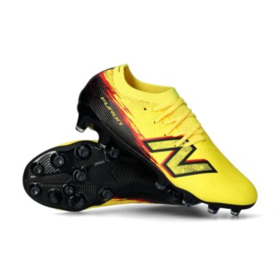 Chaussures de football New Balance Furon V8 Elite FG/MG Jaune pour femme