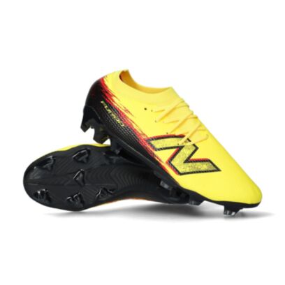 Chaussures de football New Balance Furon V8 Team FG Jaune