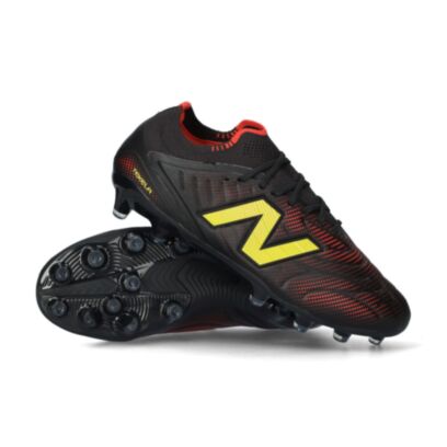 Chaussures de football New Balance Tekela V5 Elite FG/MG Noir