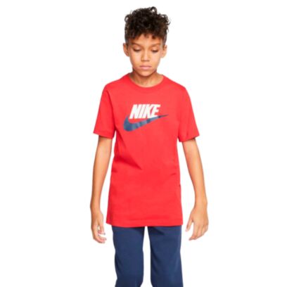 T-shirt Nike Club Futura Rot für kinder